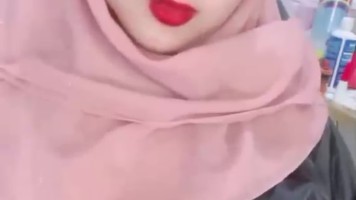 Jilbabers Cantik Spill Belahan Ketat Live